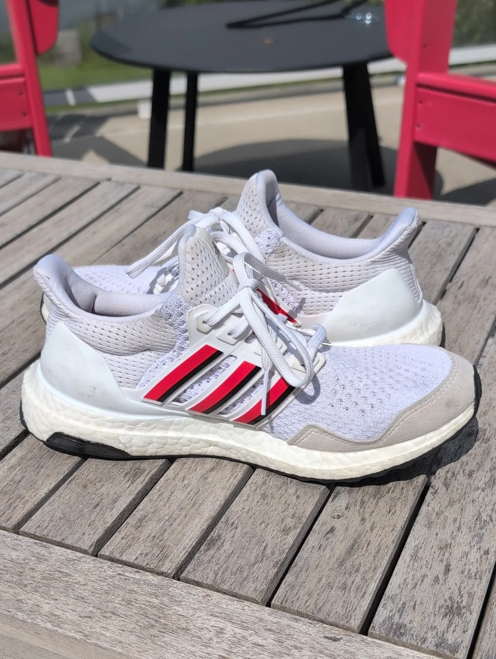 Adidas Nebraska Husker Ultraboost 7.5w/6.5m